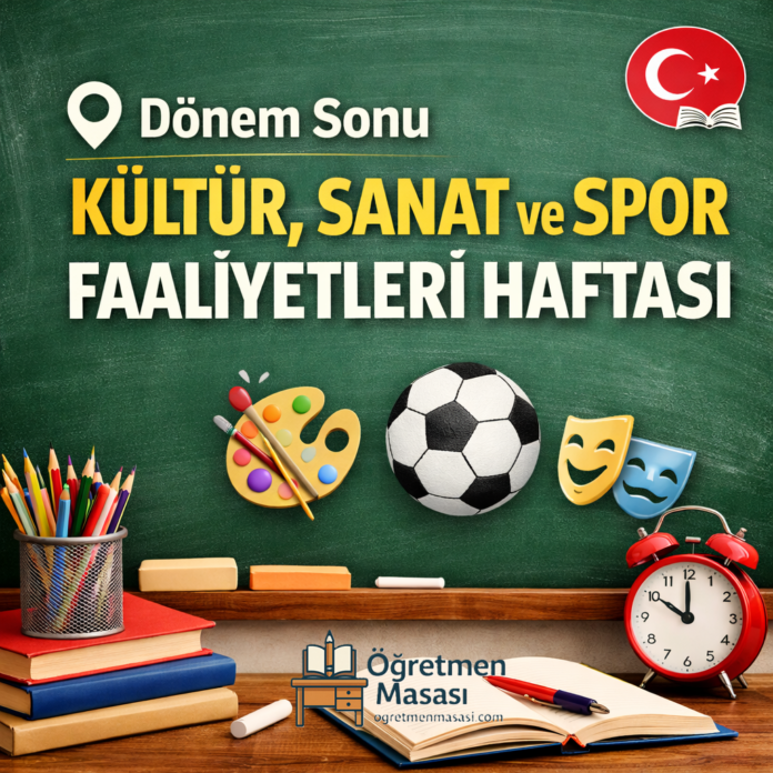 Dönem Sonu Kültür, Sanat ve Spor Faaliyetleri Haftası